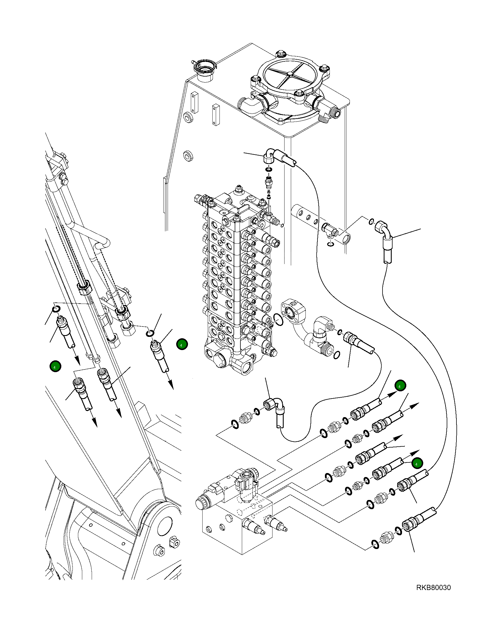 Шланг 22E-62-22770 Komatsu