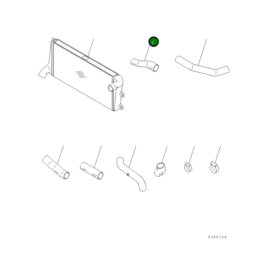 Шланг 6737-11-4710 Komatsu