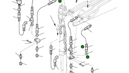 Шланг 21D-09-94710 Komatsu