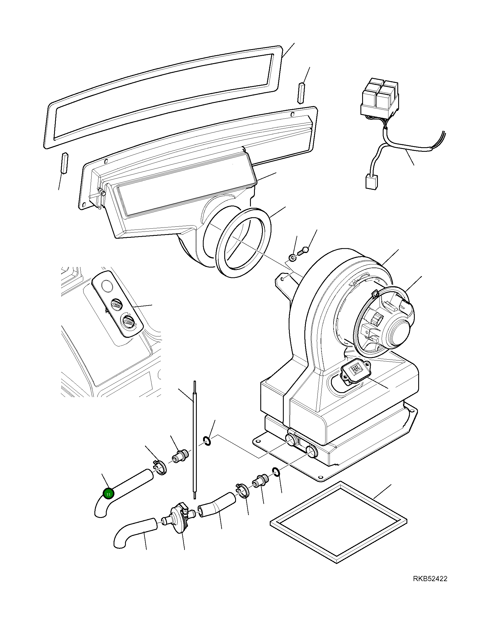 Шланг 42N-07-11880 Komatsu