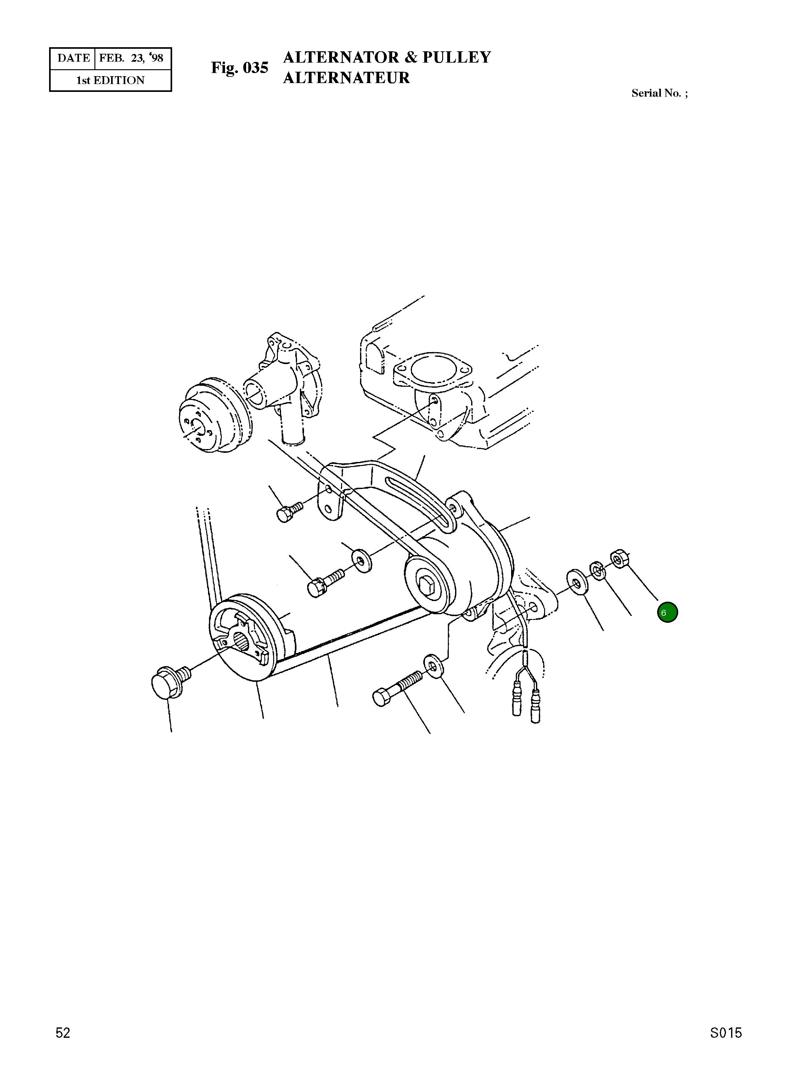 Гайка 02114-50080 Komatsu