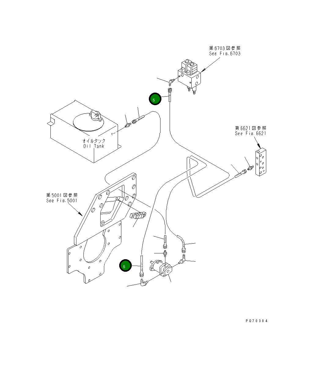 Шланг 258-06-54333 Komatsu