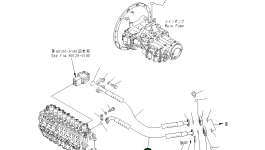 Шланг 8295-62-2450 Komatsu