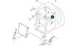 Винт 01220-40525 Komatsu