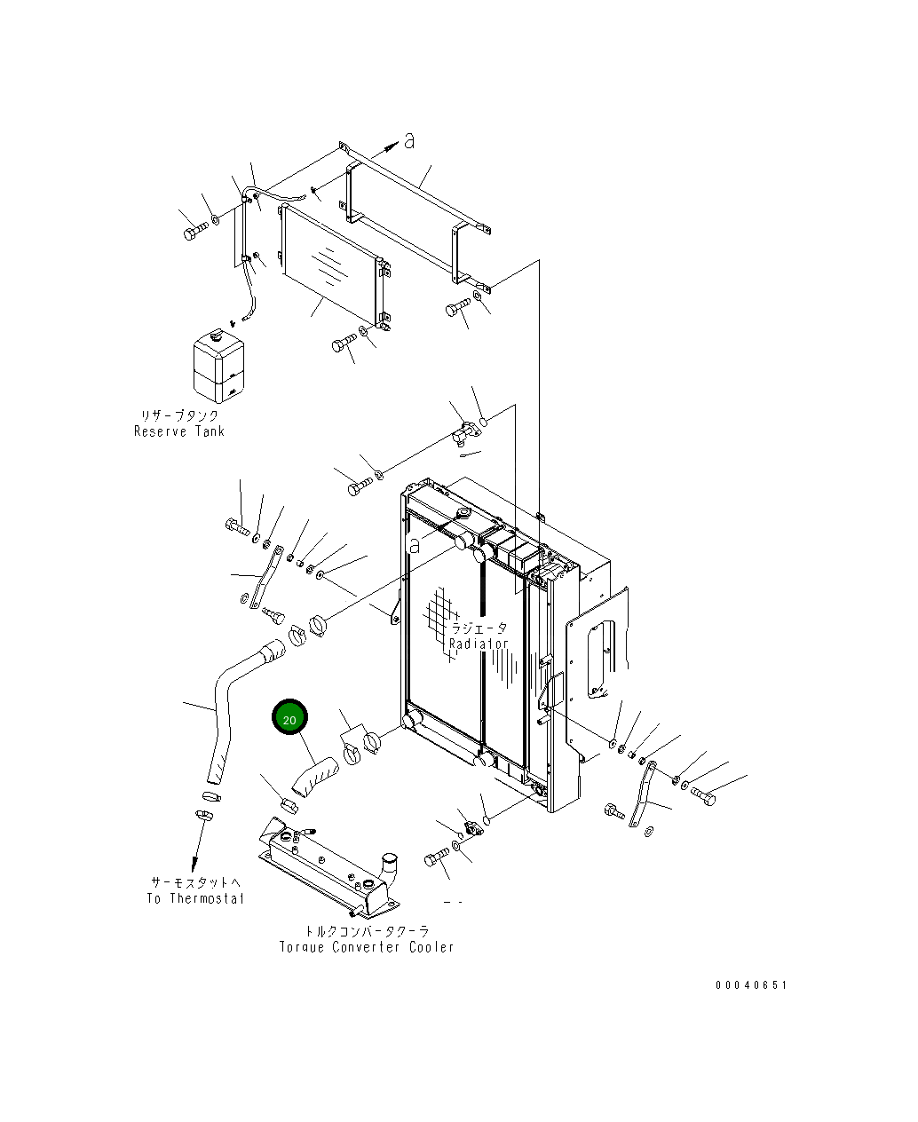 Шланг 423-03-41580 Komatsu