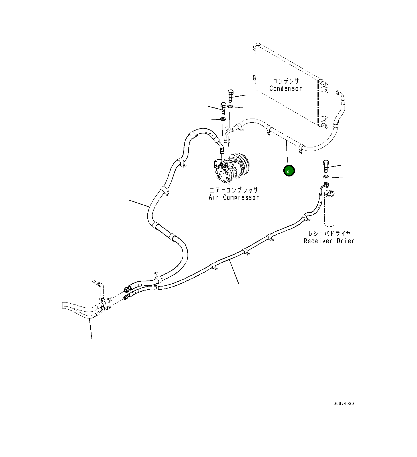 Шланг 419-S62-4242 Komatsu