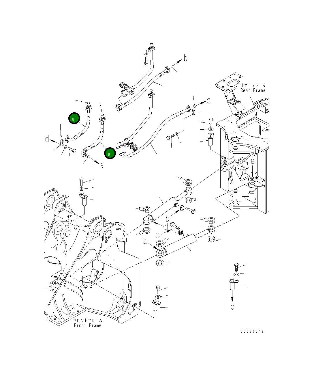 Шланг 426-62-21252 Komatsu