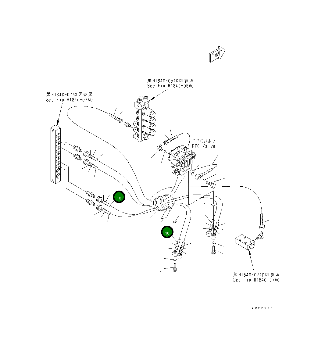 Шланг 8288-62-1221 Komatsu