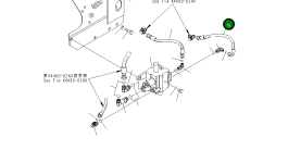 Шланг 416-43-37121 Komatsu