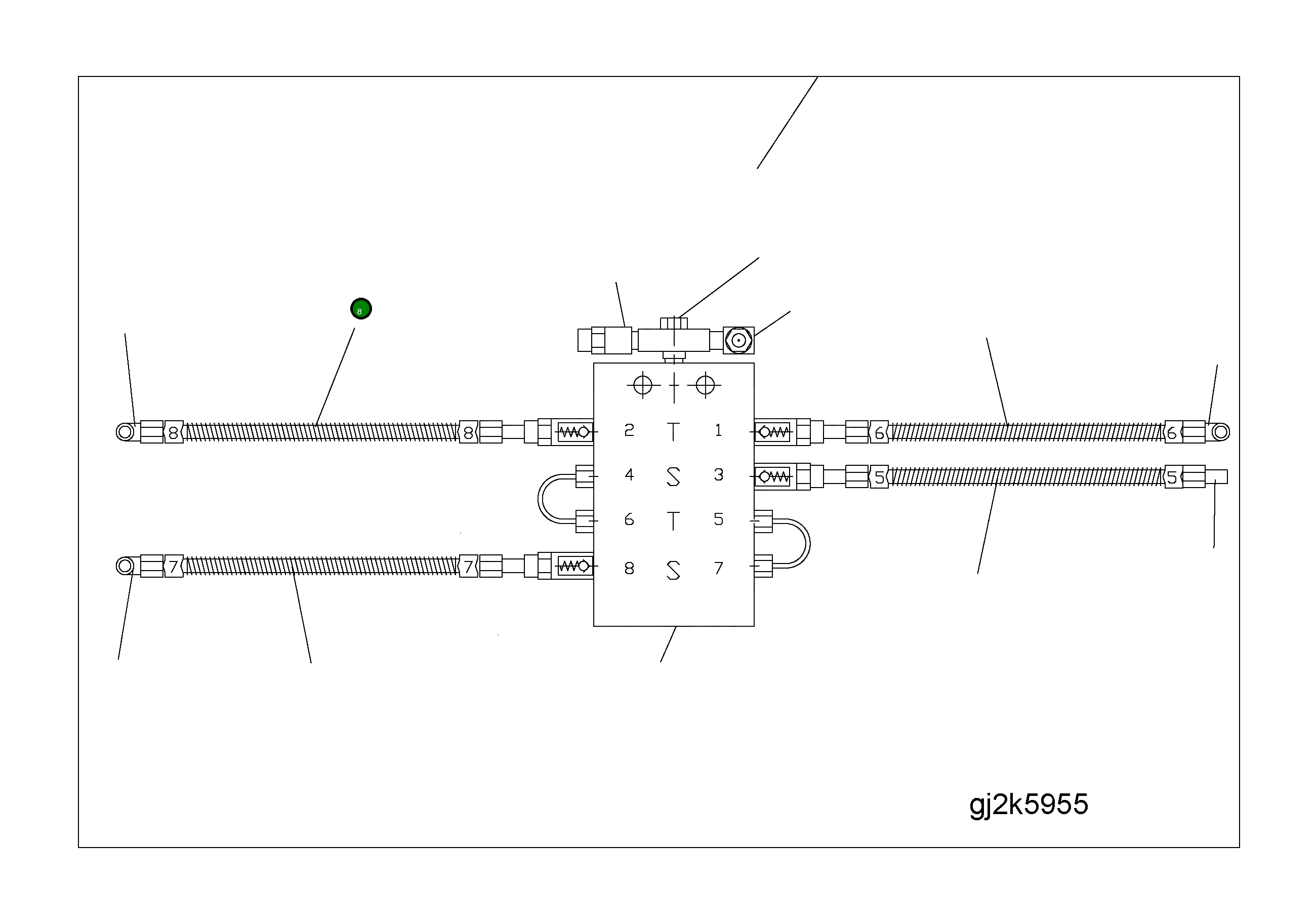 Шланг 418-T90-HP10 Komatsu