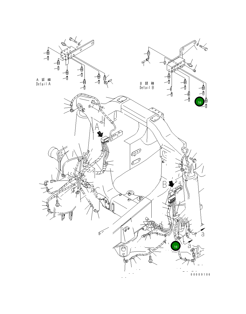 Шланг 569-95-64360 Komatsu
