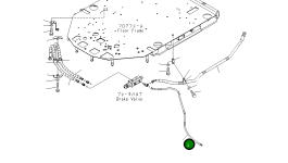 Шланг 425-43-38852 Komatsu