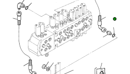 Шланг 21D-09-95910 Komatsu