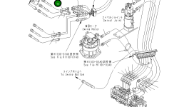 Шланг 22F-62-12861 Komatsu