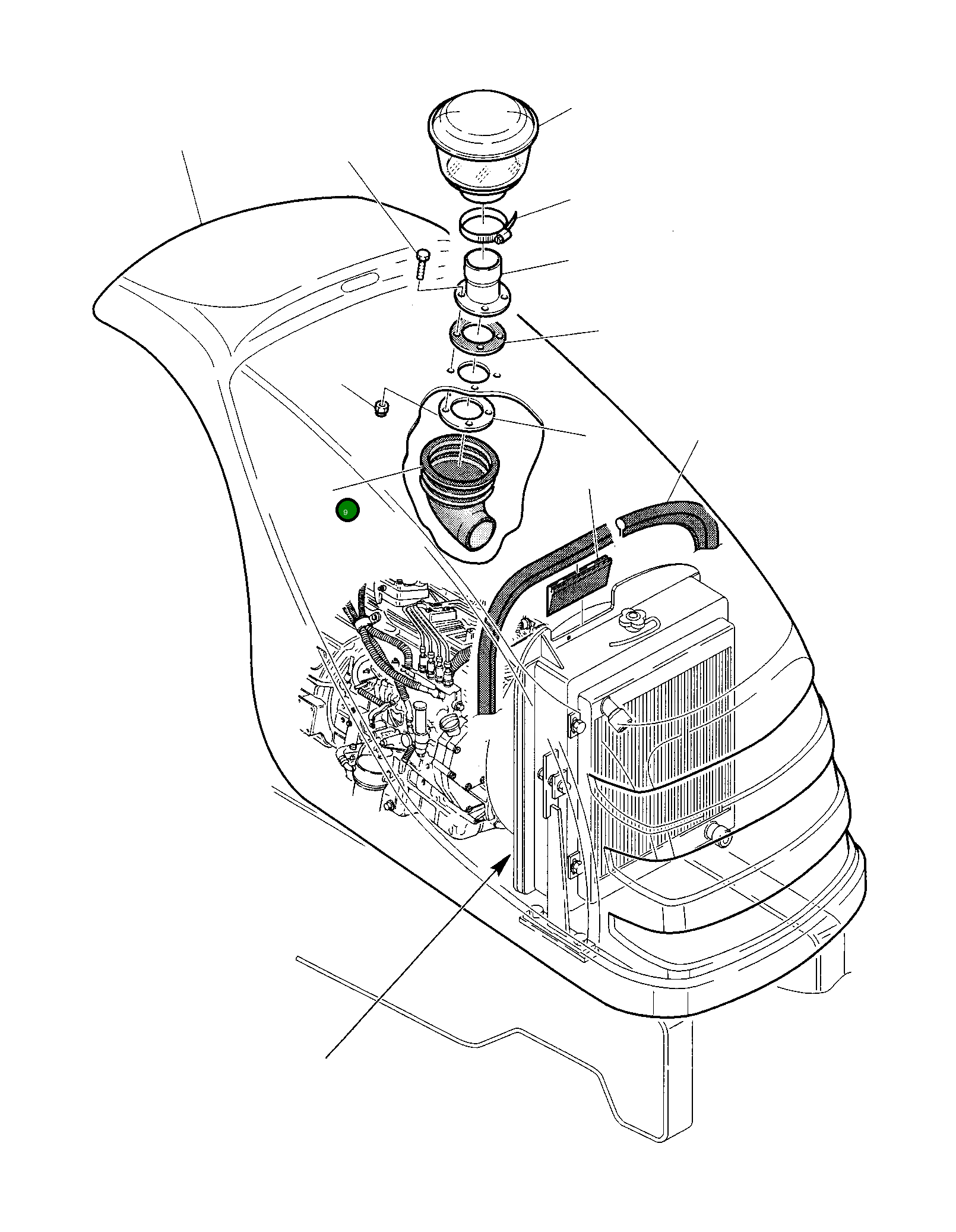Шланг 312676600 Komatsu
