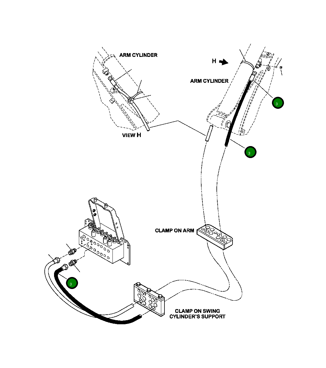 Шланг 42N-62-16360 Komatsu