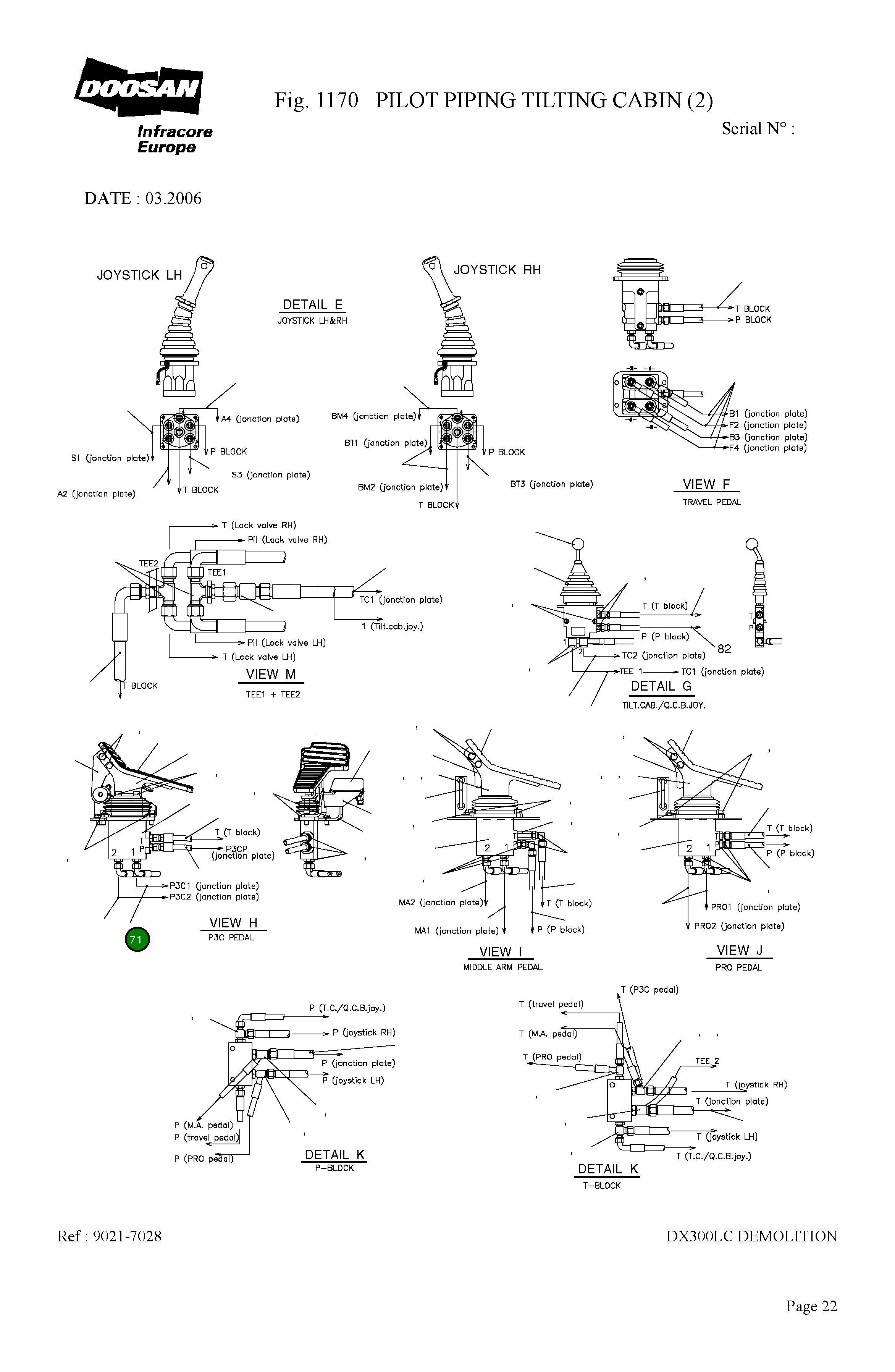 Шланг DS2093093 Komatsu