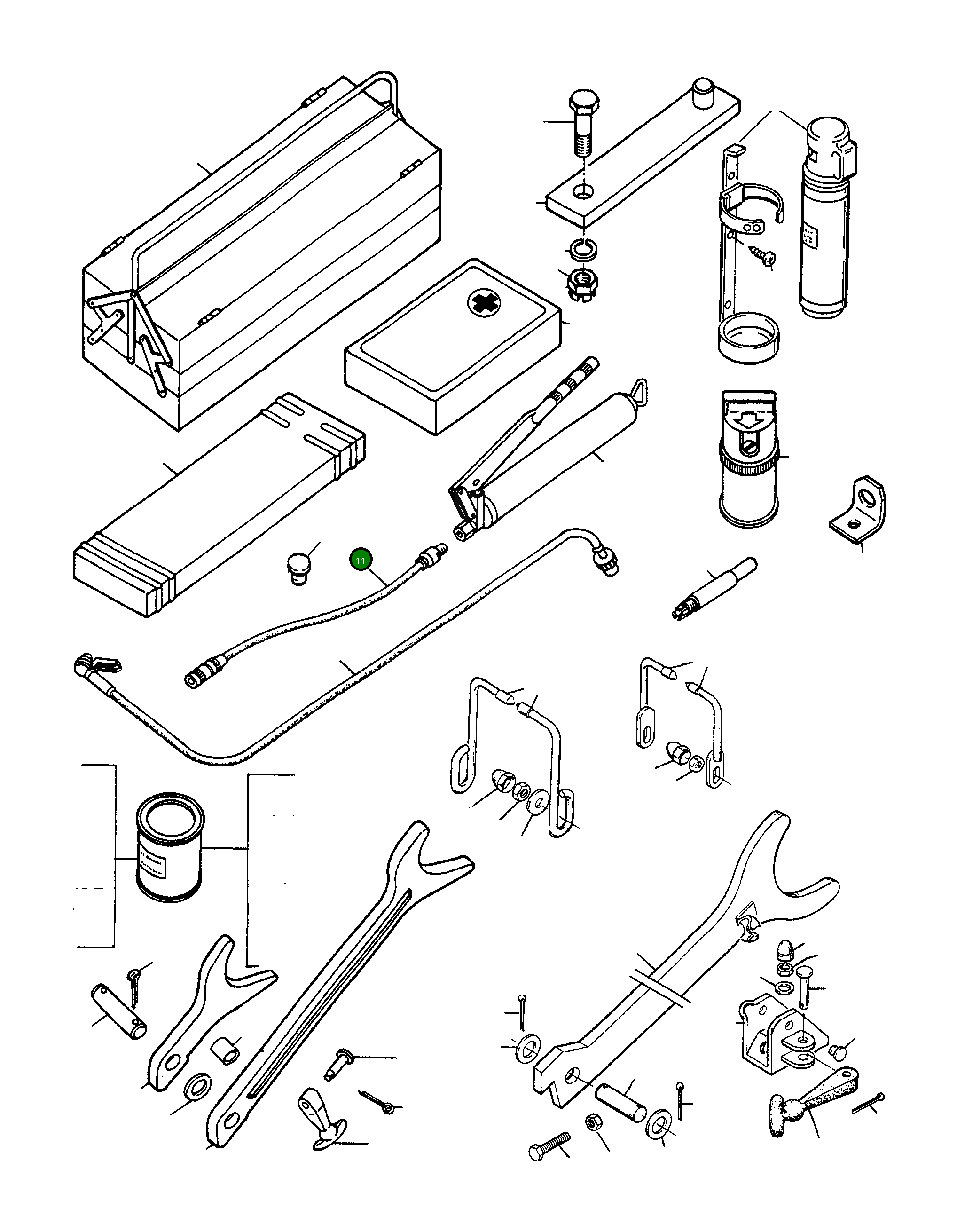 Шланг 2999723M1 Komatsu