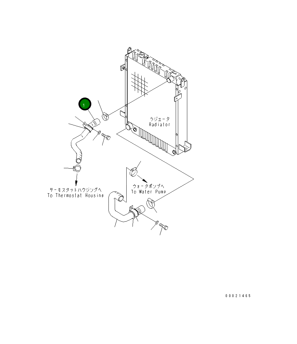Шланг 415-U47-2560 Komatsu