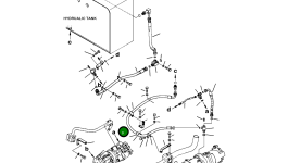 Шланг 424-62-43723 Komatsu