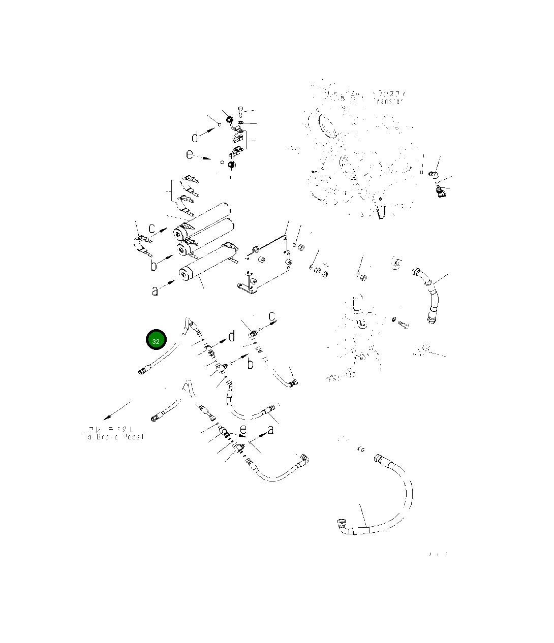 Шланг 419-43-57940 Komatsu