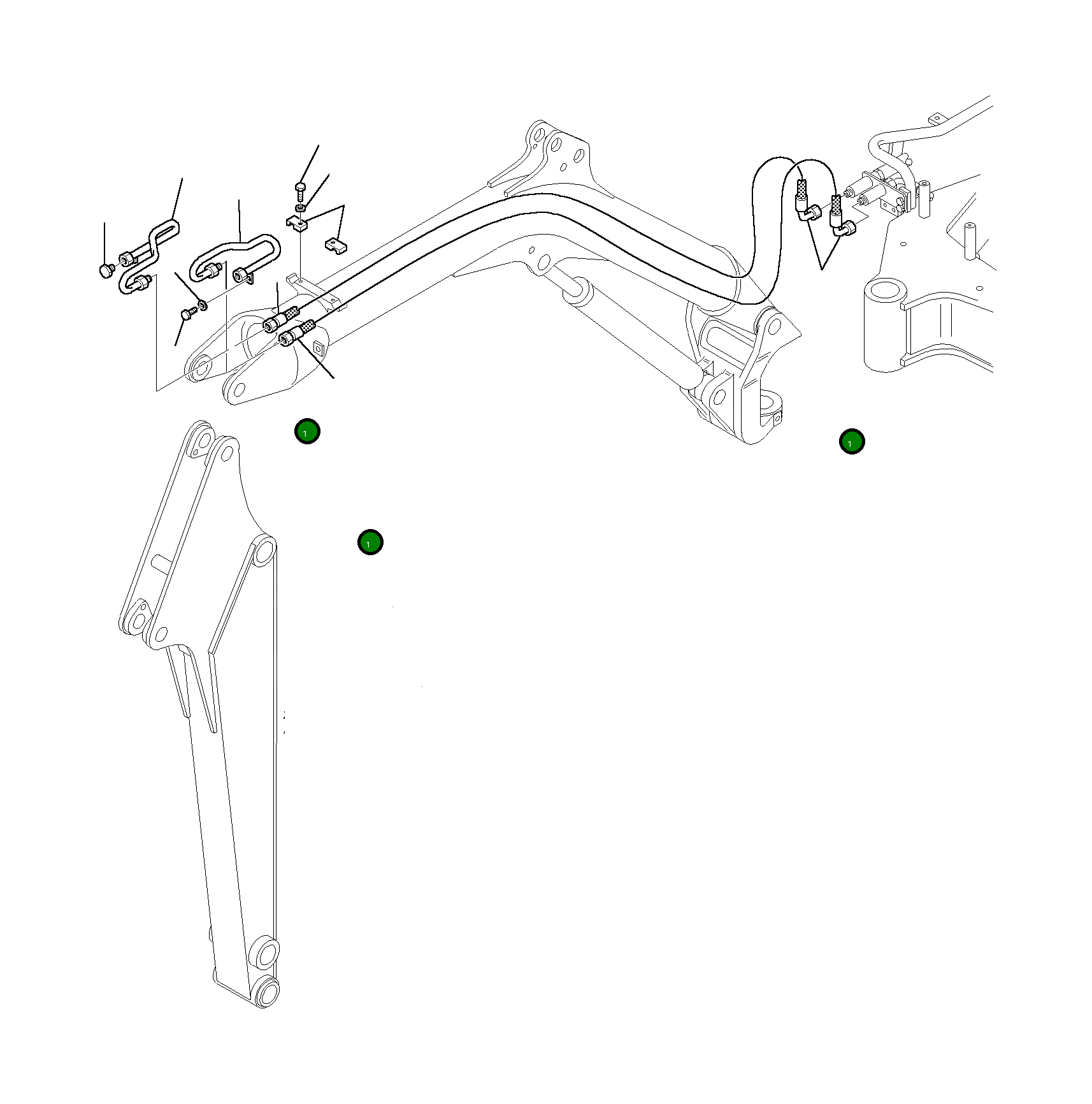 Шланг 392058149 Komatsu