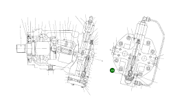 Втулка 122626 Komatsu