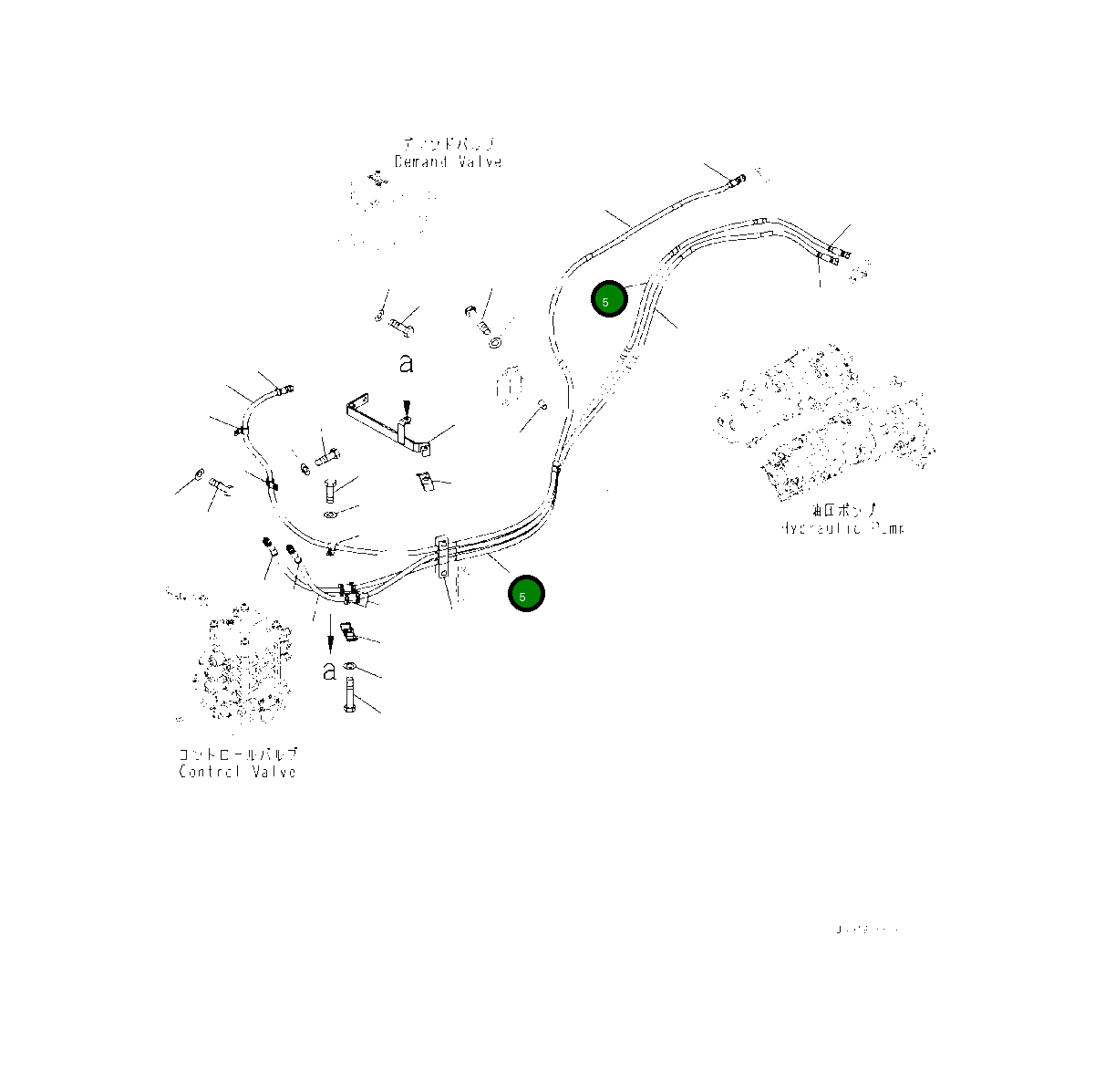 Шланг 423-62-52160 Komatsu
