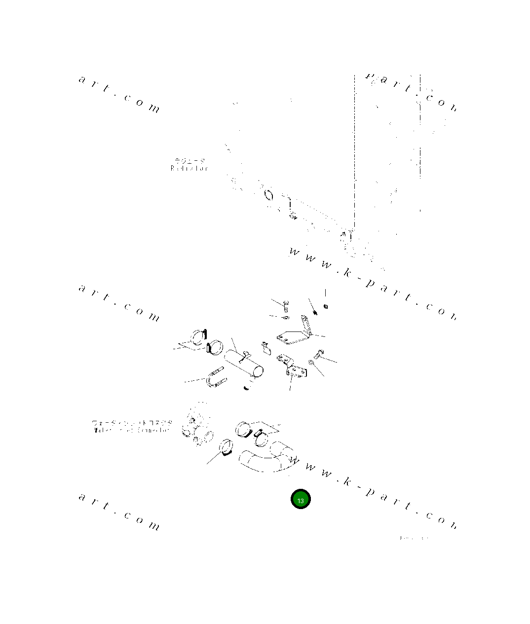 Шланг 418-03-61181 Komatsu