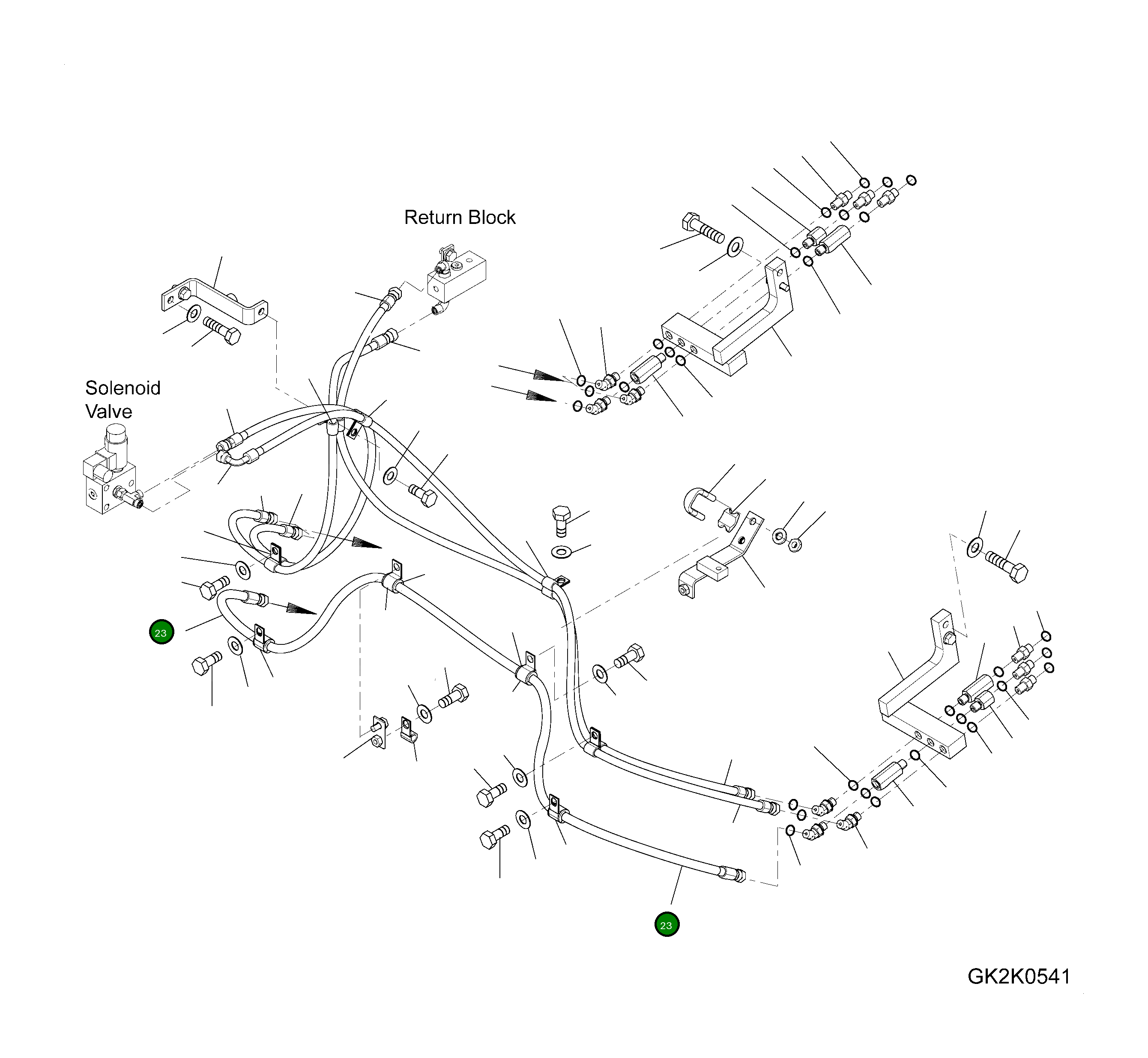 Шланг 419-T90-4920 Komatsu