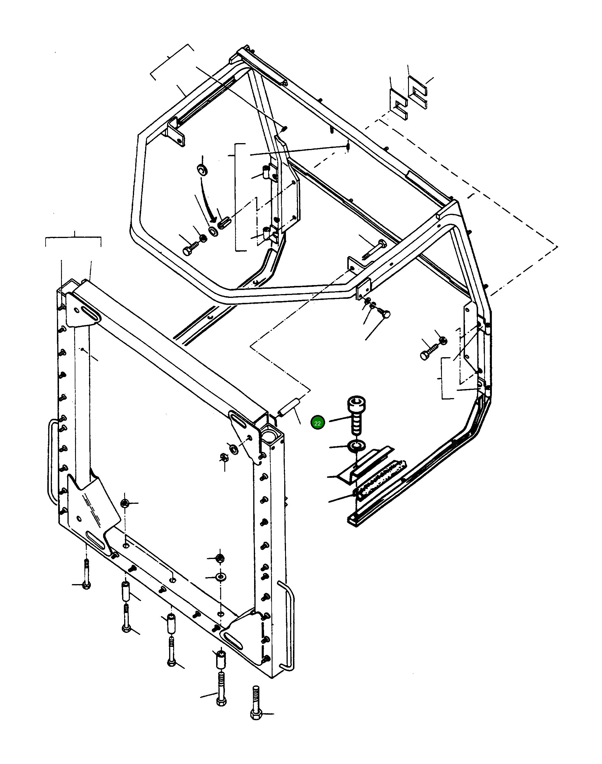 Винт 1444179X1 Komatsu