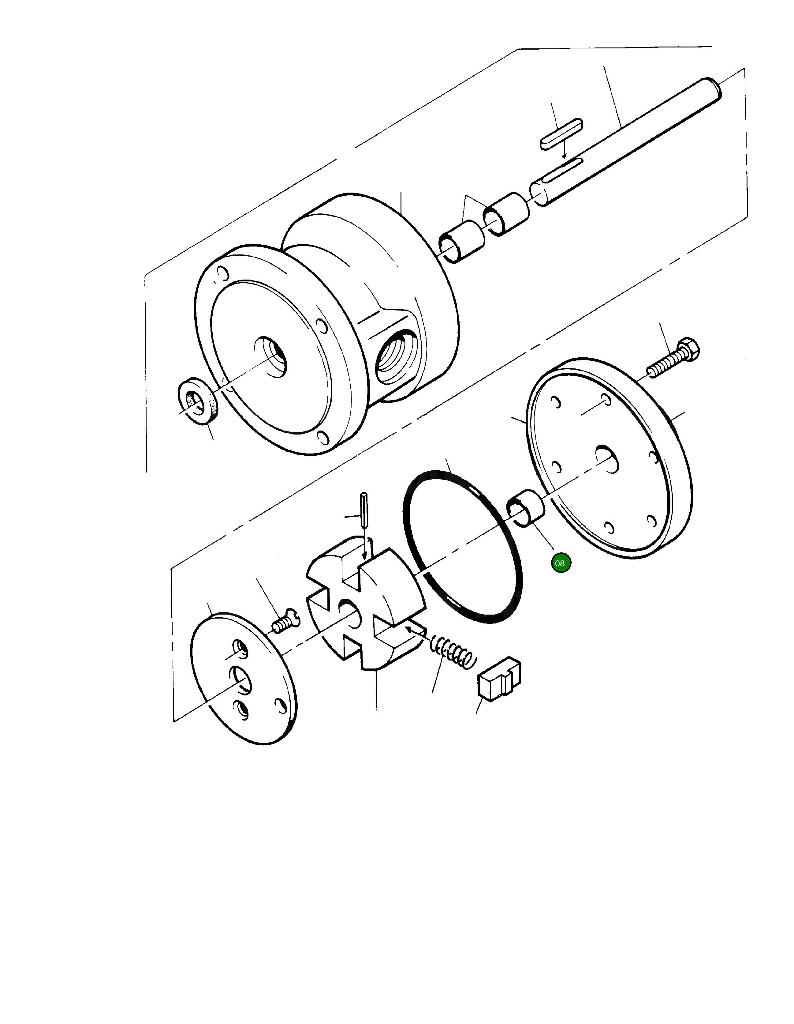 Втулка подшипника 270 727 40 Komatsu