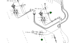 Шланг 2A5-62-14451 Komatsu