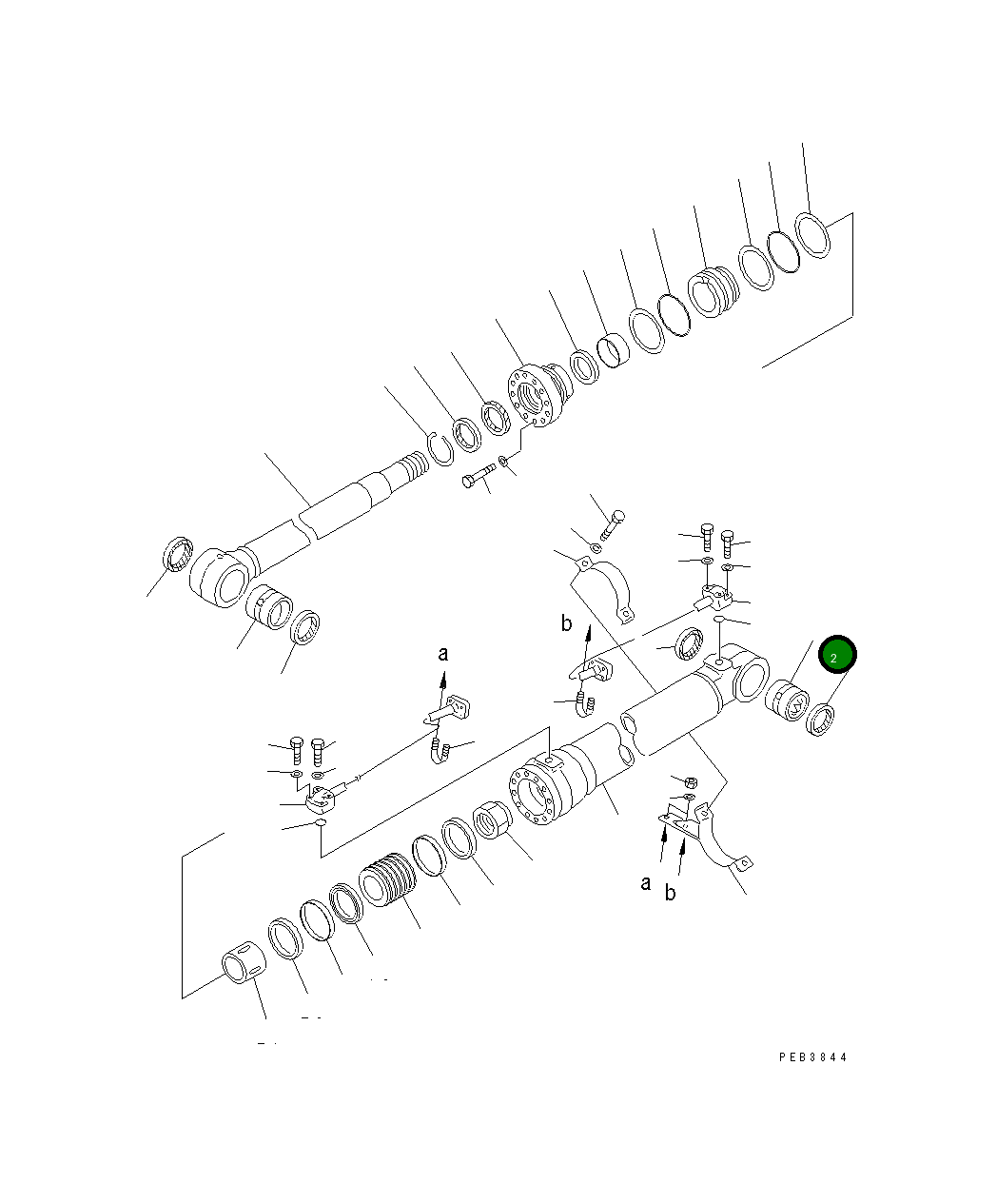Втулка 206-70-61391 Komatsu