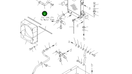 Шланг 416-U47-2180 Komatsu