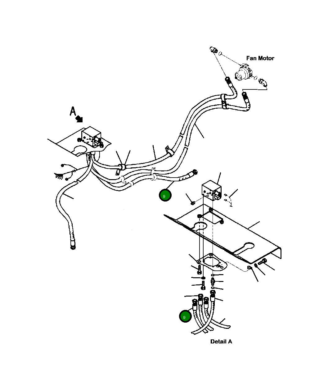 Шланг 419-62-A1841 Komatsu
