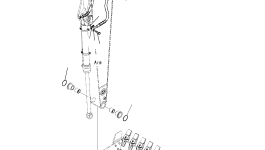 Шланг 21K-62-76561 Komatsu