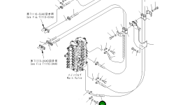 Шланг 22U-62-85870 Komatsu