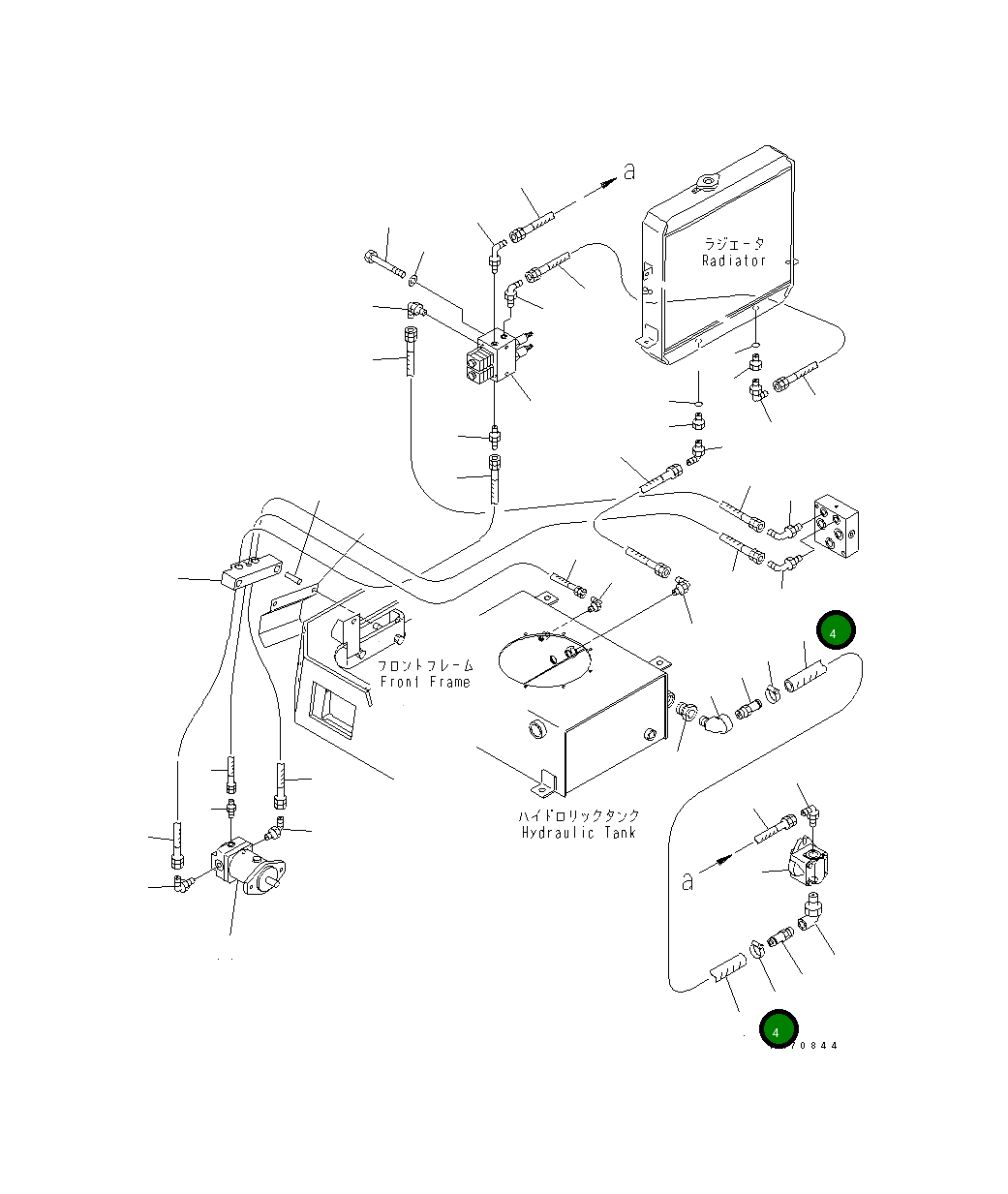 Шланг 267-18-19045 Komatsu