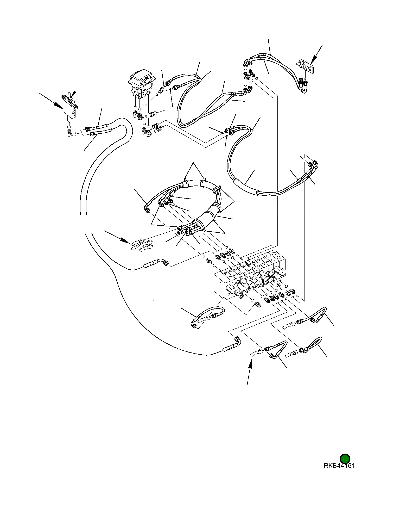 Шланг 22L-62-R4290 Komatsu