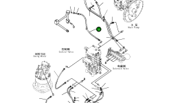 Шланг 2A5-62-13861 Komatsu