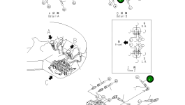 Шланг YM172423-78580 Komatsu