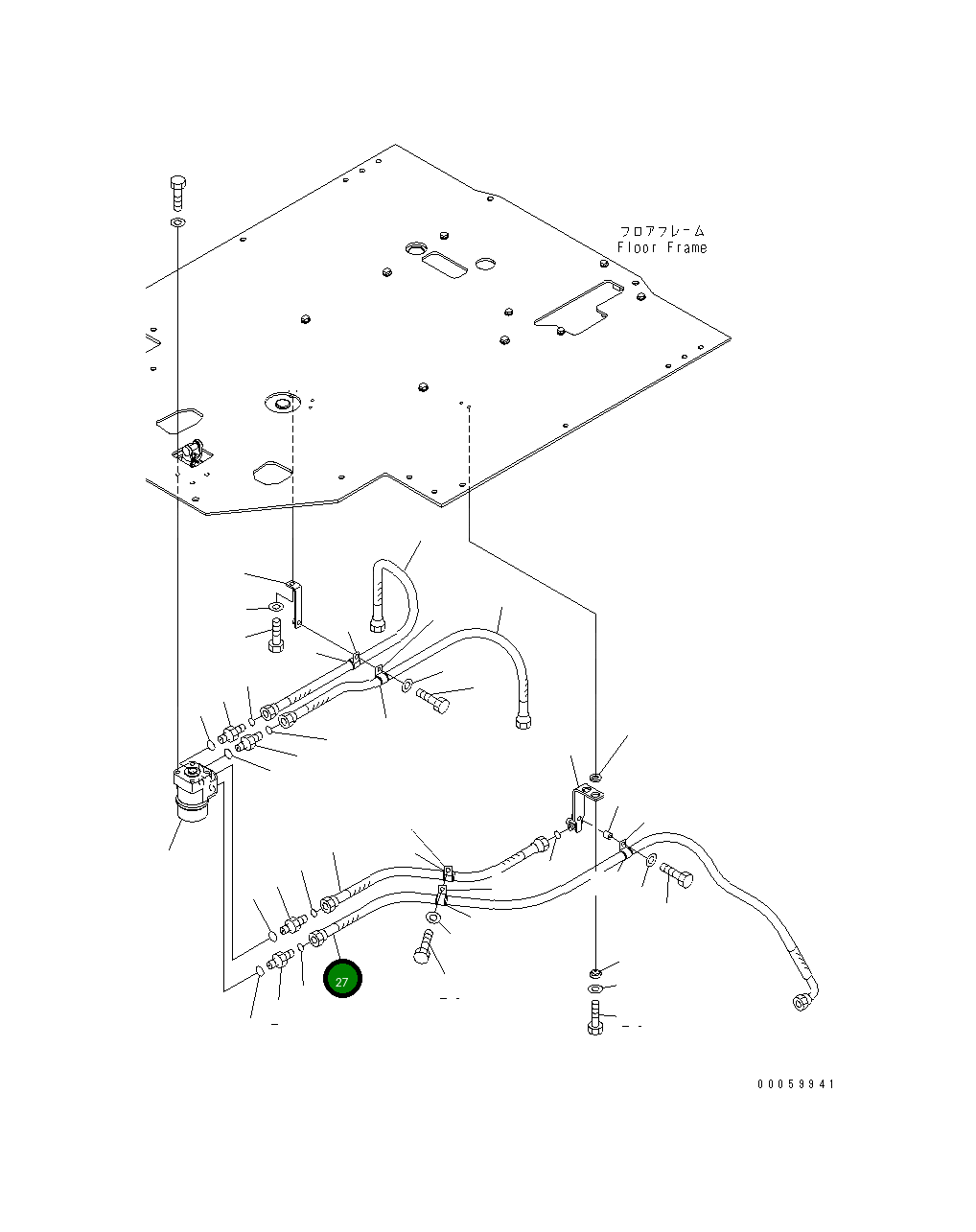 Шланг 426-62-35431 Komatsu