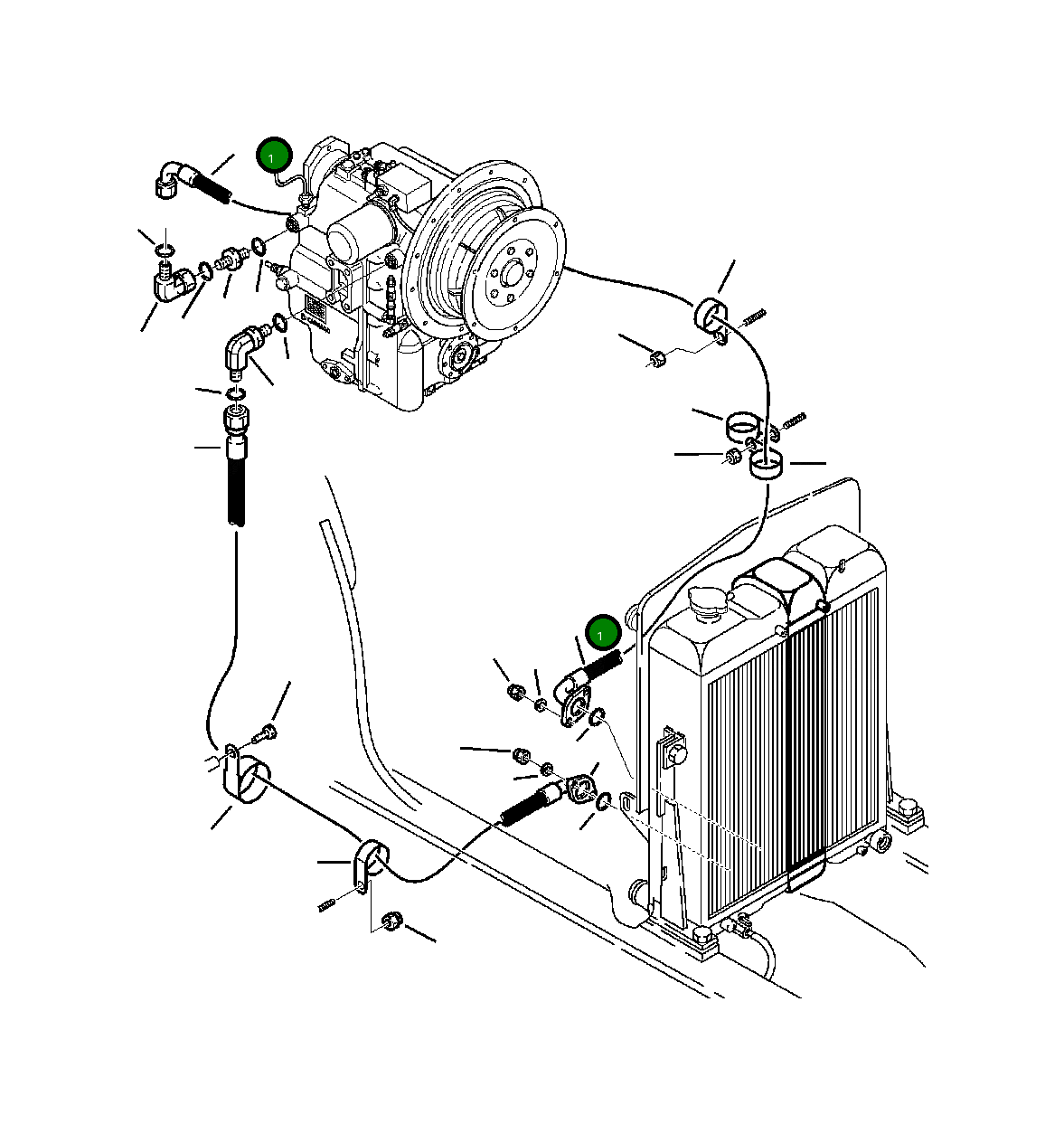 Шланг 312610082 Komatsu