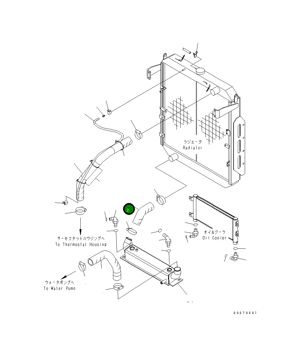 Шланг 423-03-32120 Komatsu