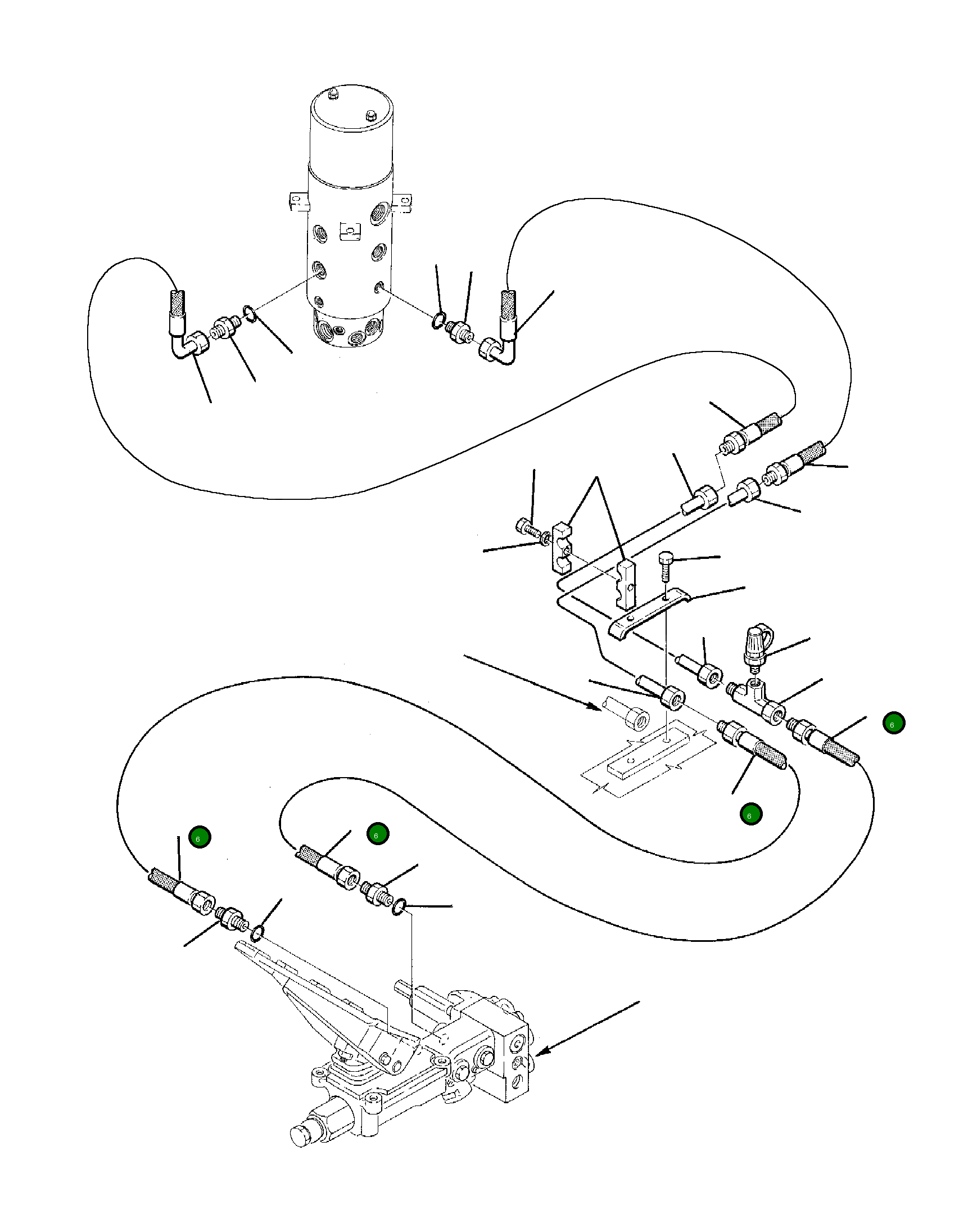 Шланг 21D-09-92450 Komatsu