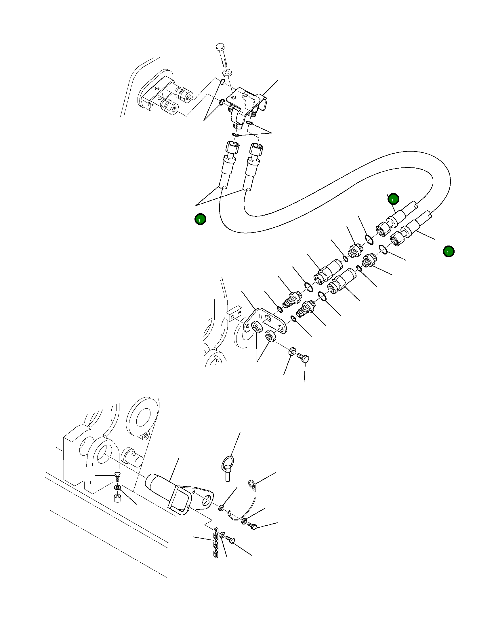 Шланг 395-62-14970 Komatsu