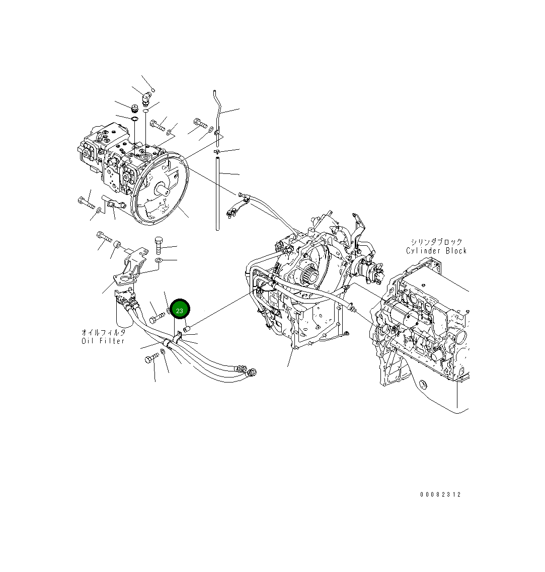 Втулка 205-01-31140 Komatsu