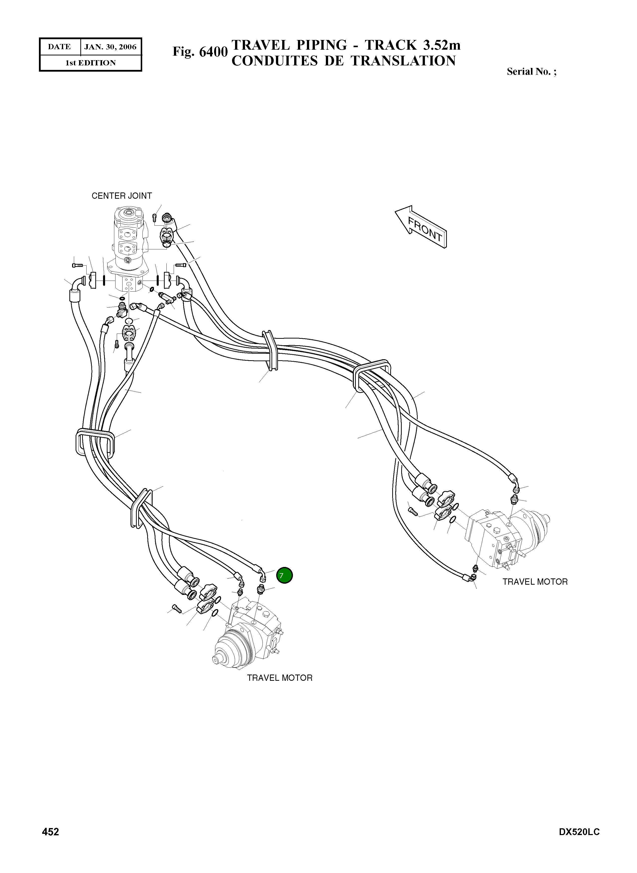 Шланг DS2058262 Komatsu