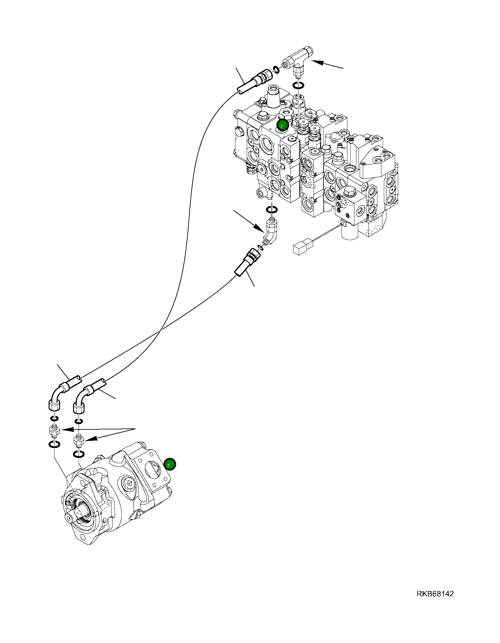 Шланг 42N-62-11982 Komatsu